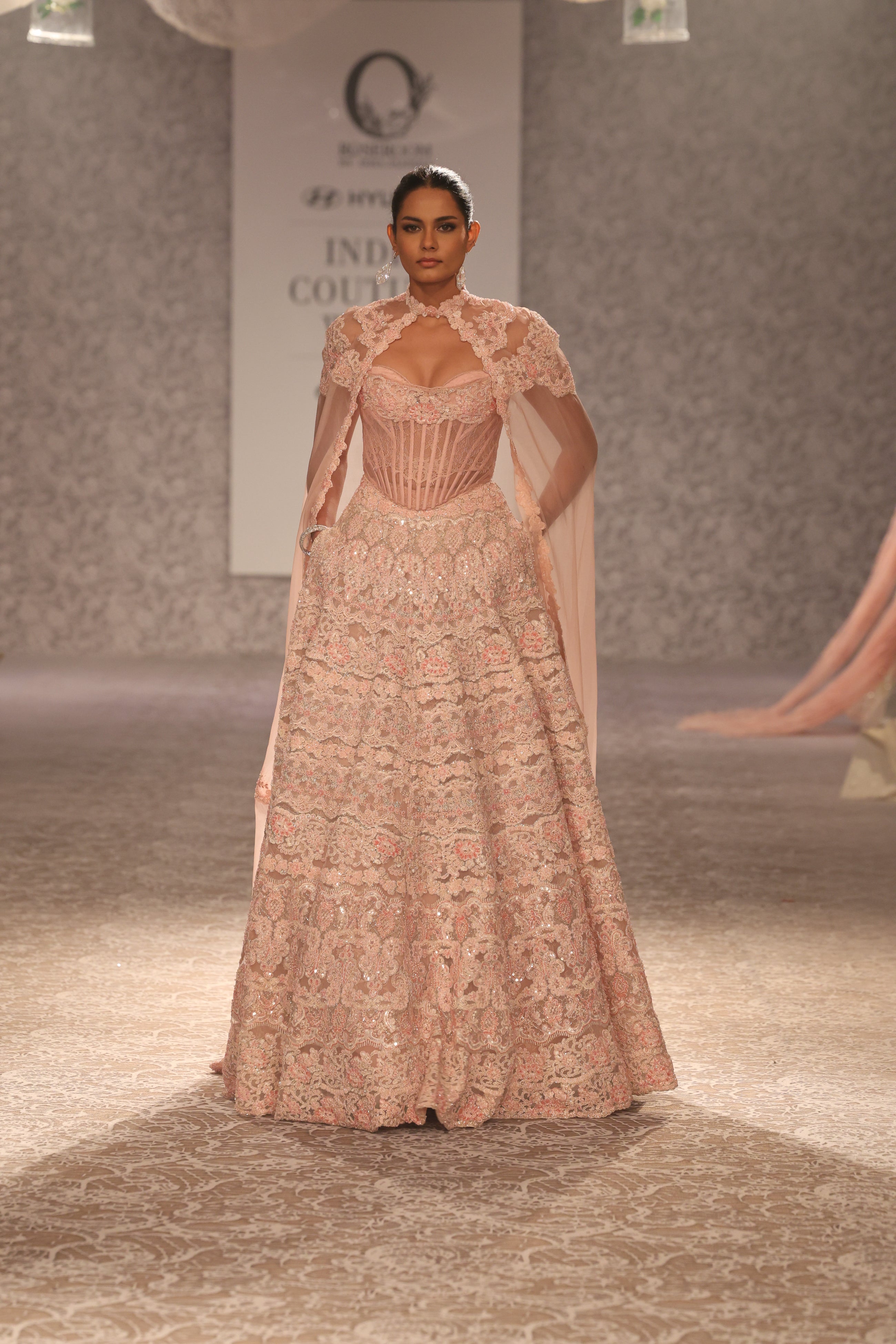 The Pink Serenade Lehenga