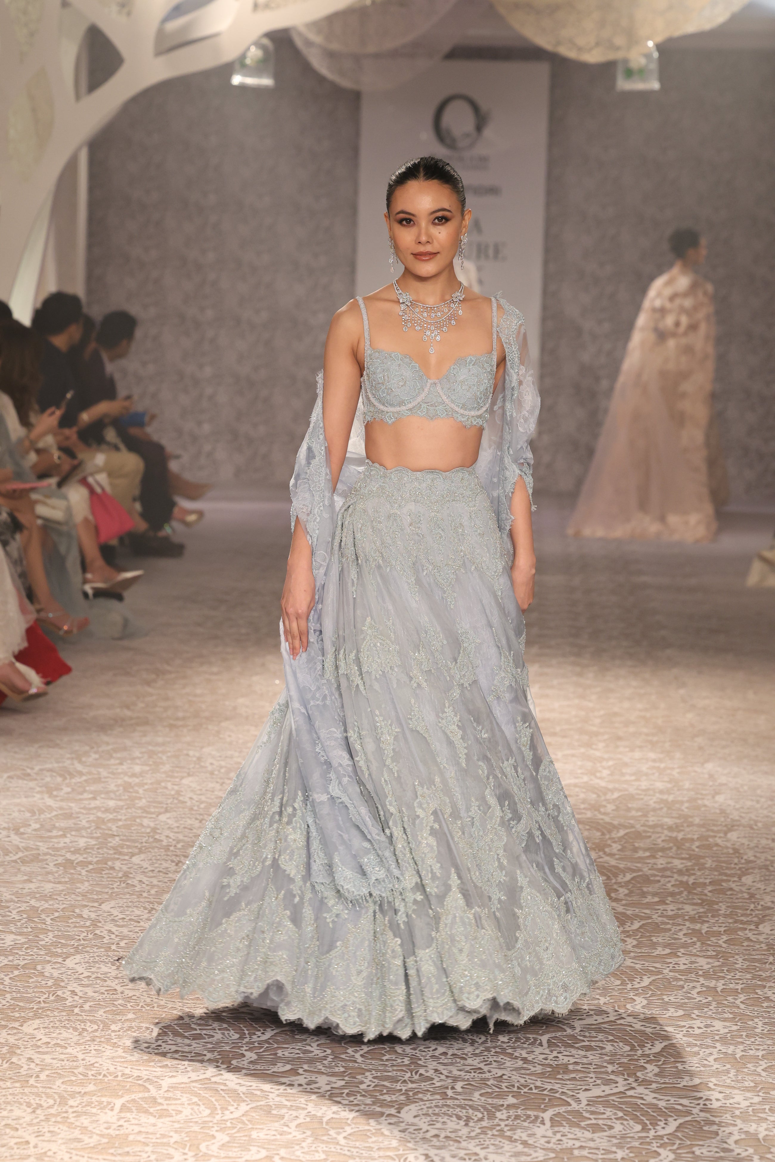 The Frost Lehenga