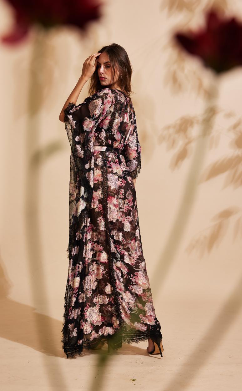 The Noire Fleur Kaftan