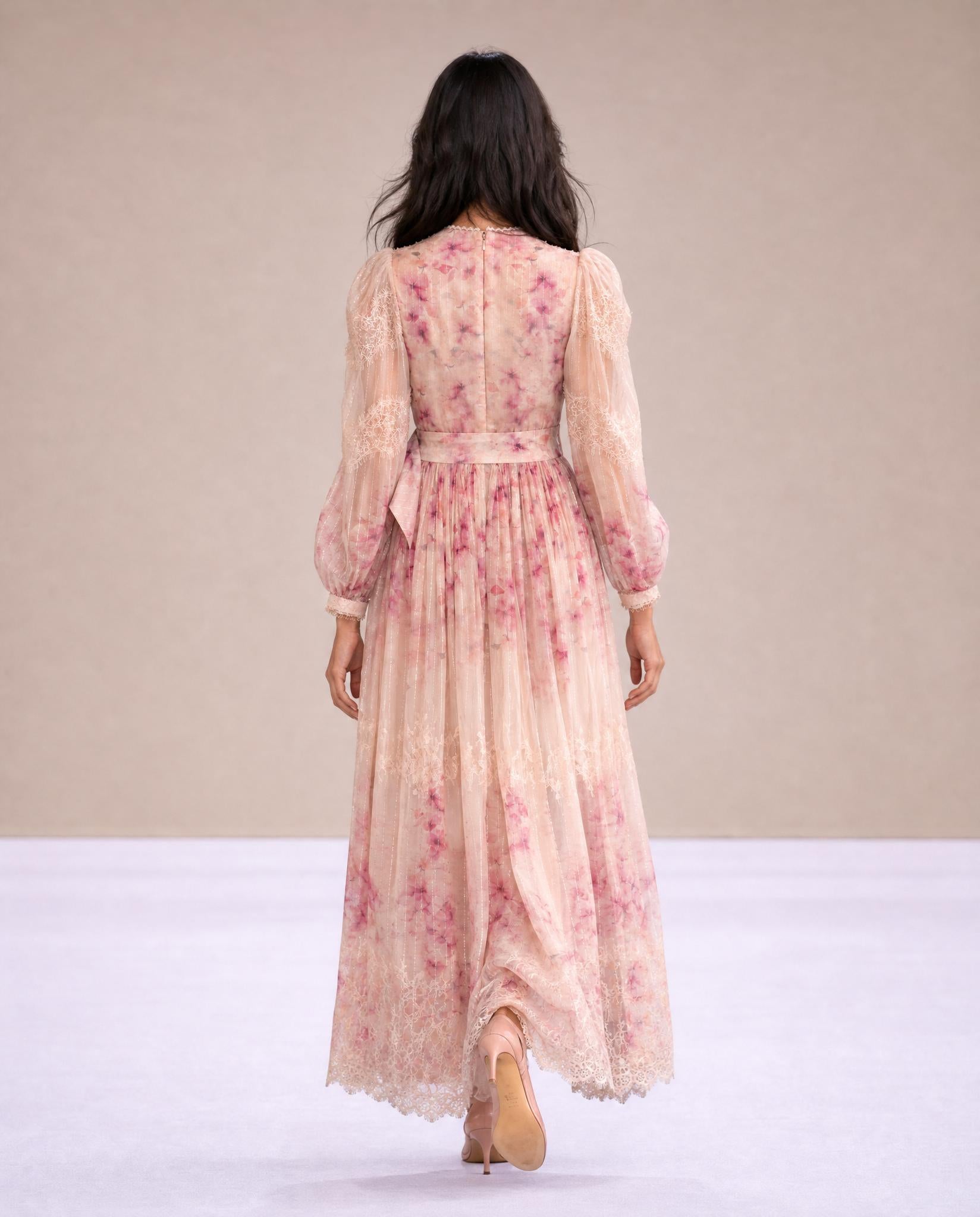 The Rosé Bloom Dress