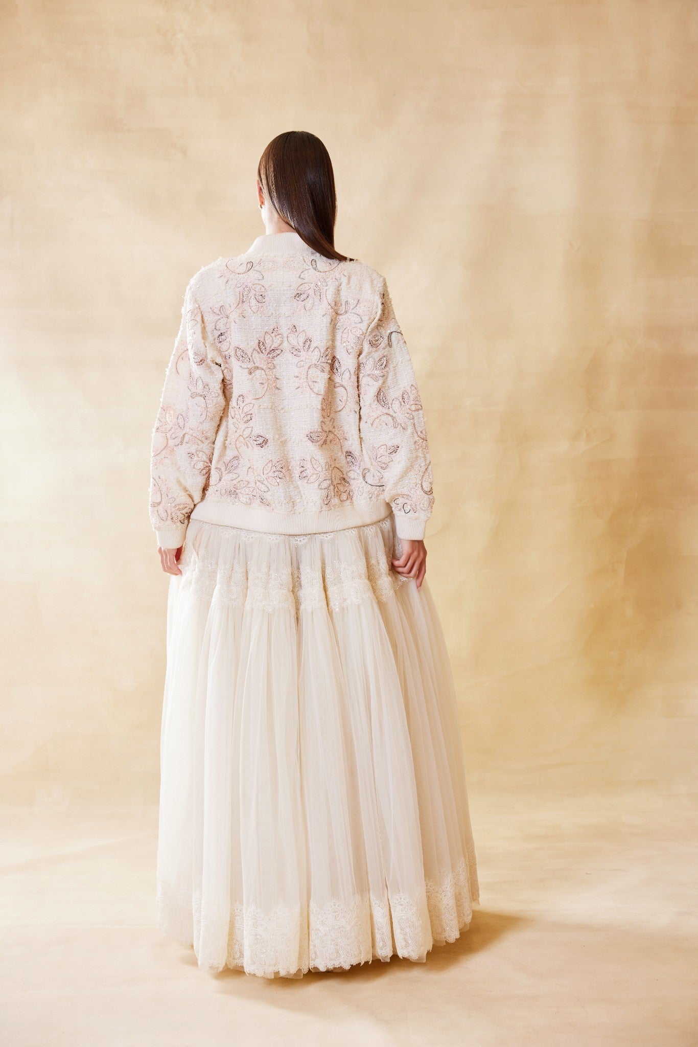 Rose Amour Biege Jacket