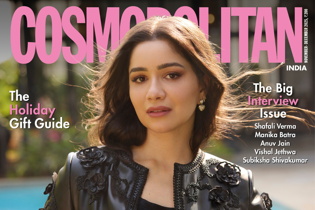 Sara Tendulkar in Midnight Muse Classic Jacket for Cosmopolitan Cover Shoot