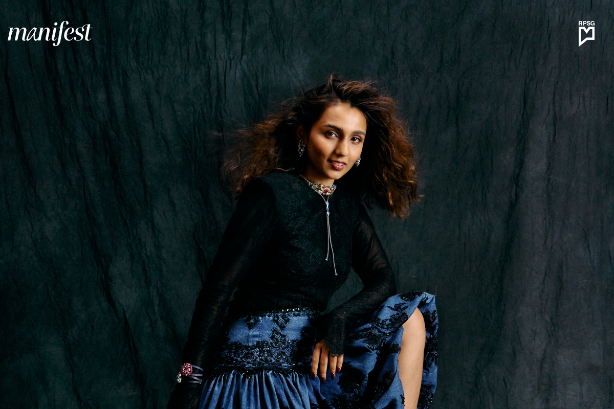 Masoom Minawala in Midnight Rosera for Manifest Digital Cover Shoot