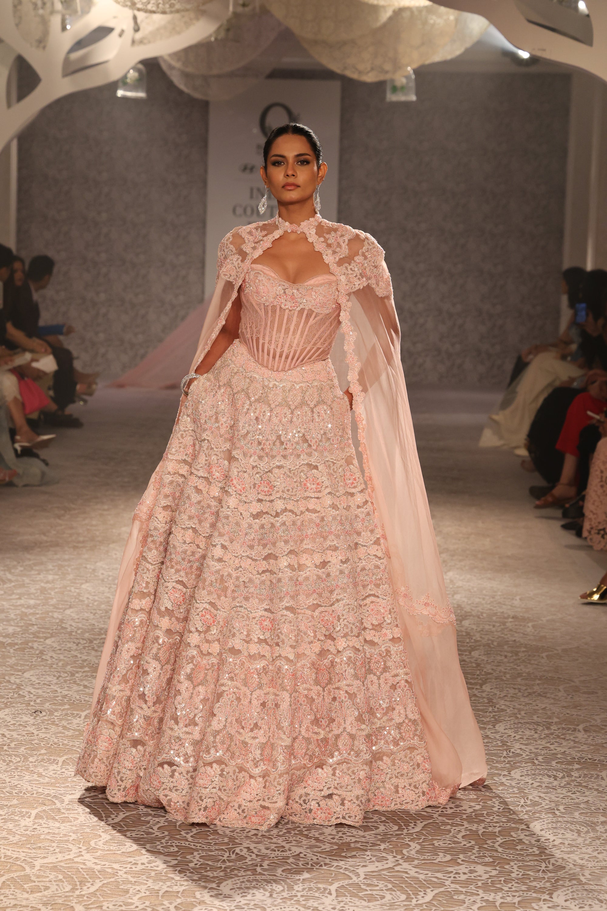 The Pink Serenade Lehenga