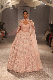 The Pink Serenade Lehenga