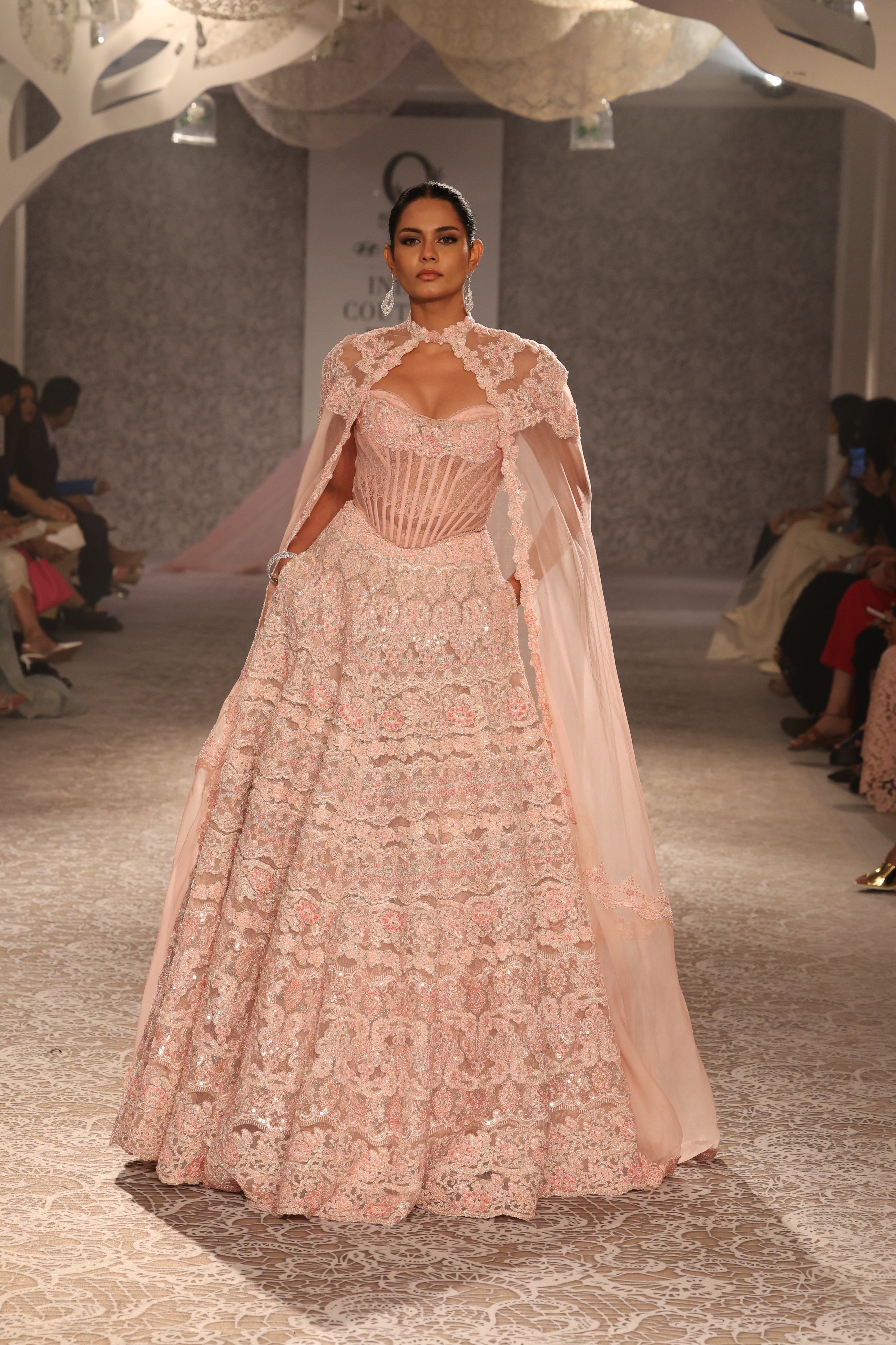 The Pink Serenade Lehenga