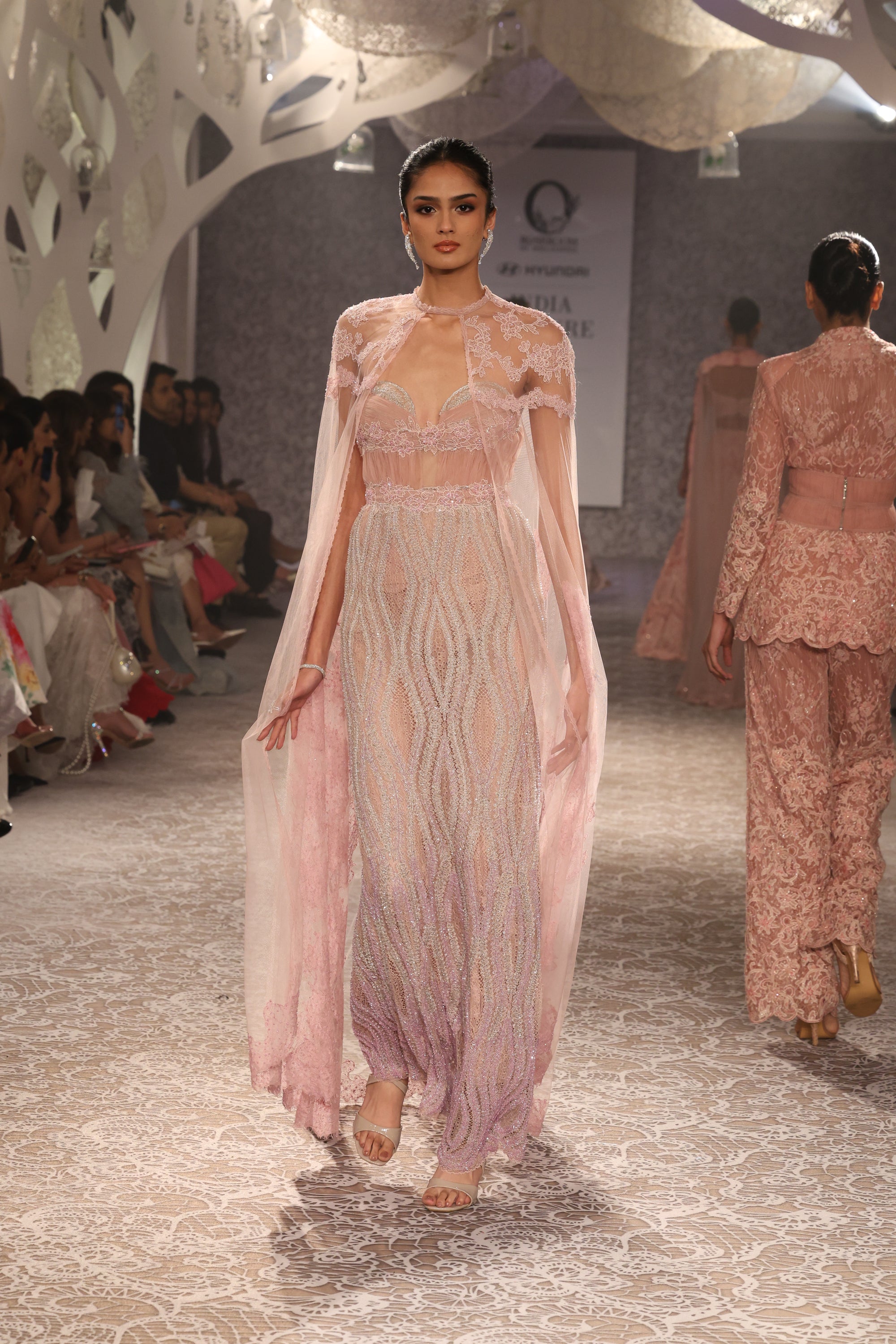 The Starlit Lilac Gown
