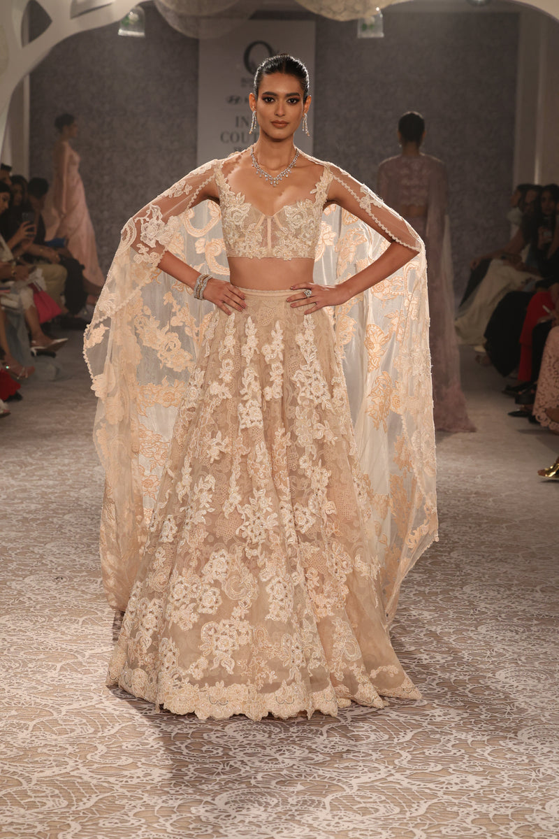 Blush Petal Lehenga