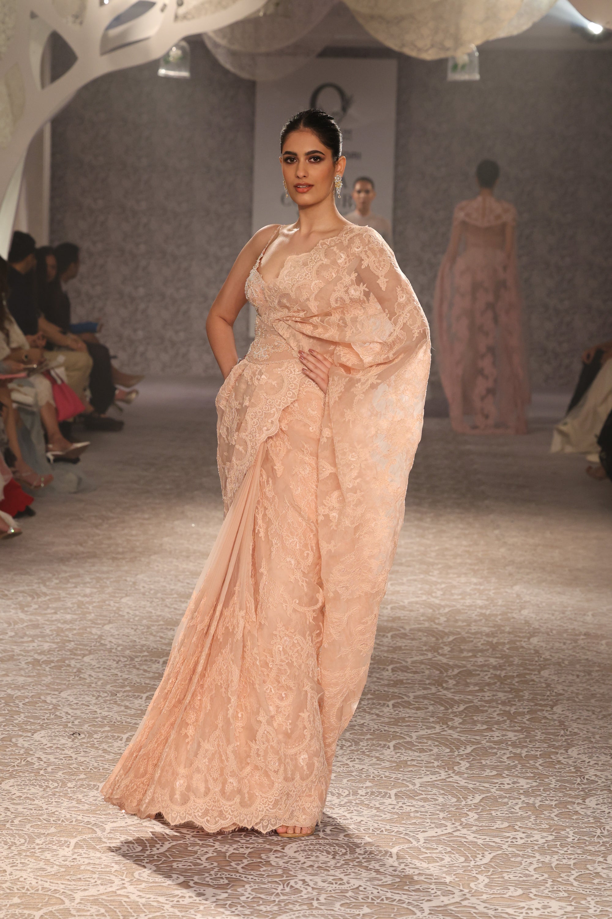 Rose Dusk Saree