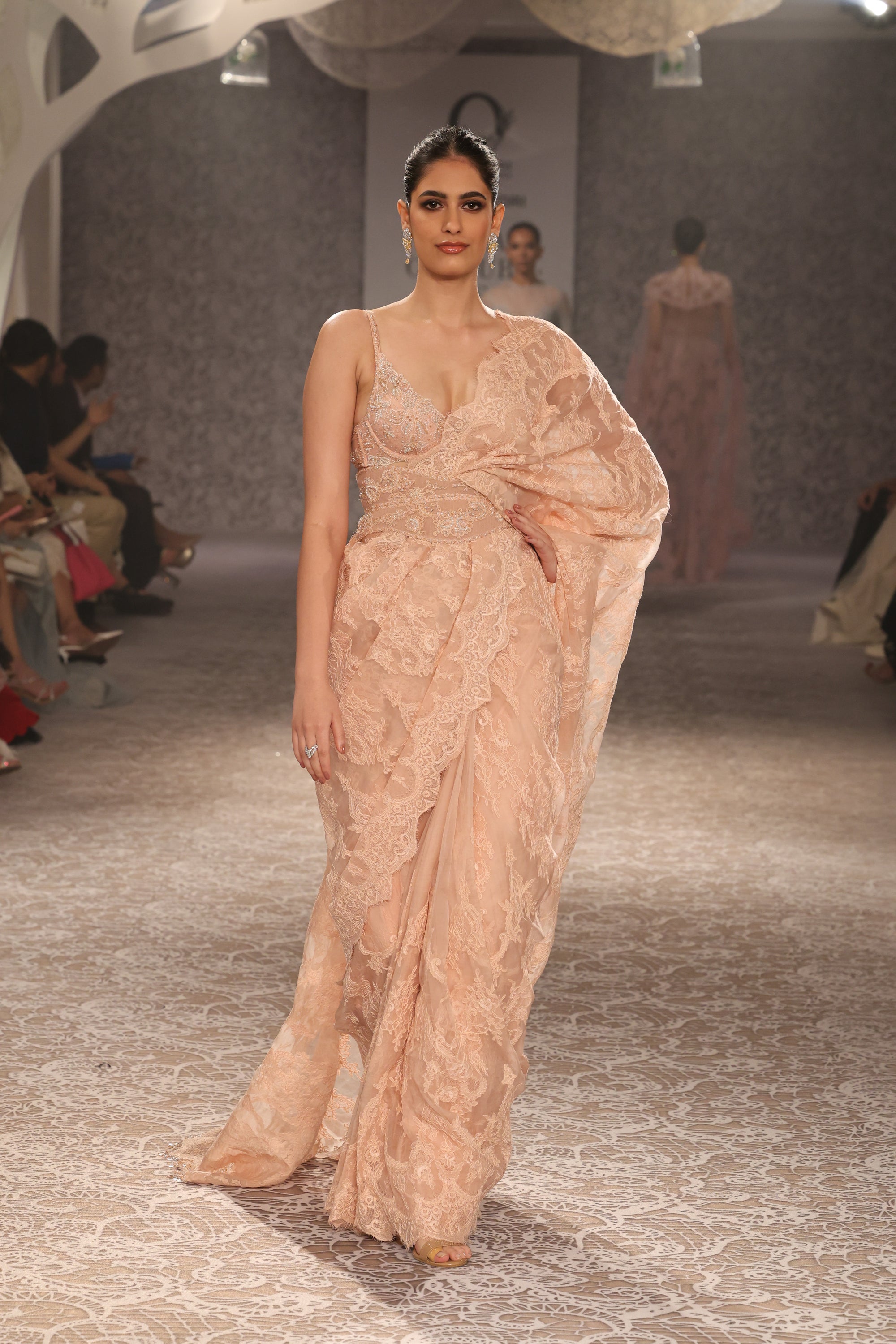 Rose Dusk Saree
