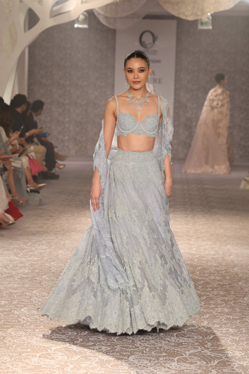 The Frost Lehenga