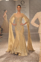 Golden Dusk Gown