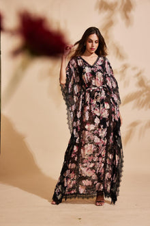 The Noire Fleur Kaftan