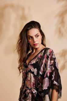 The Noire Fleur Kaftan