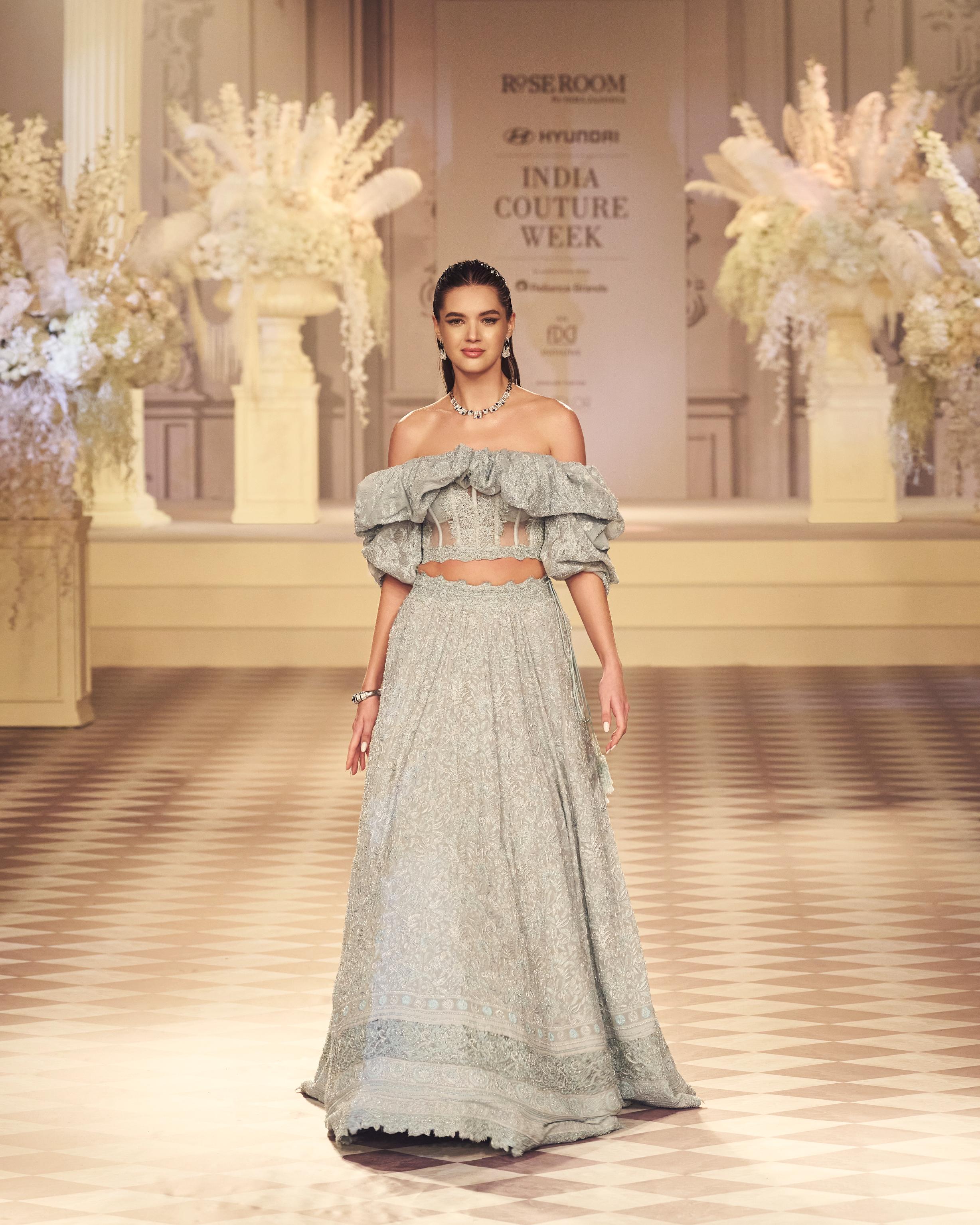 The Céladon Lehenga