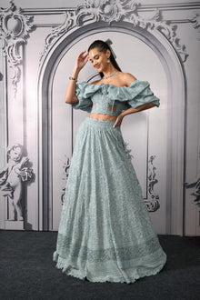The Céladon Lehenga