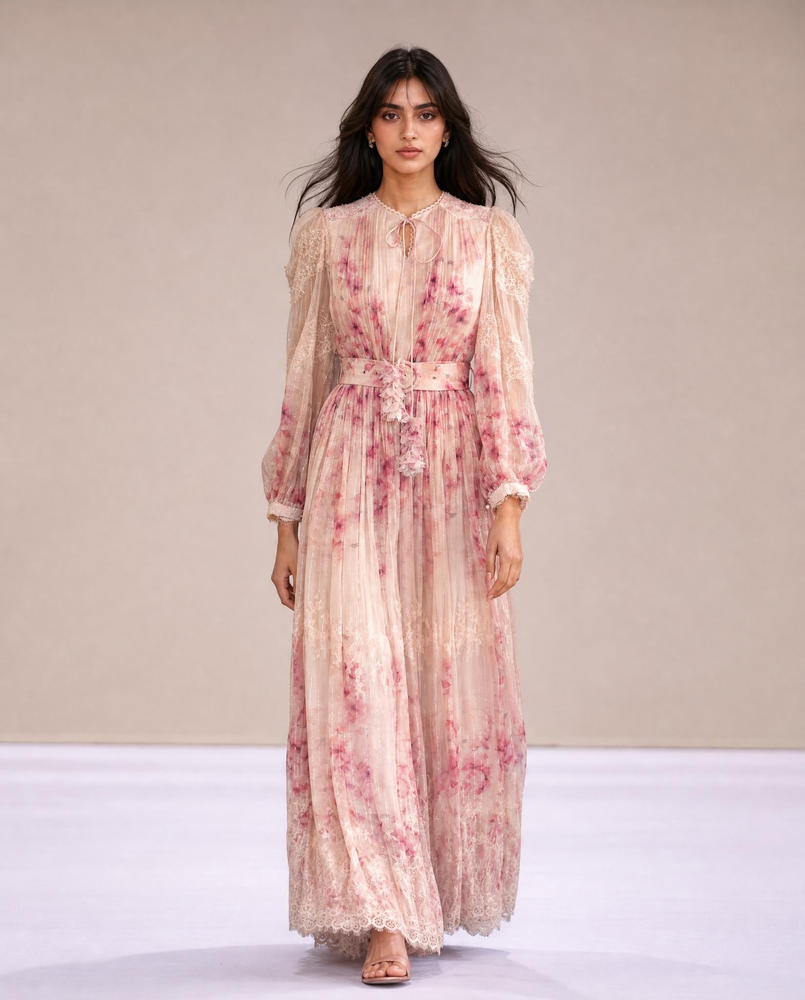 The Rosé Bloom Dress