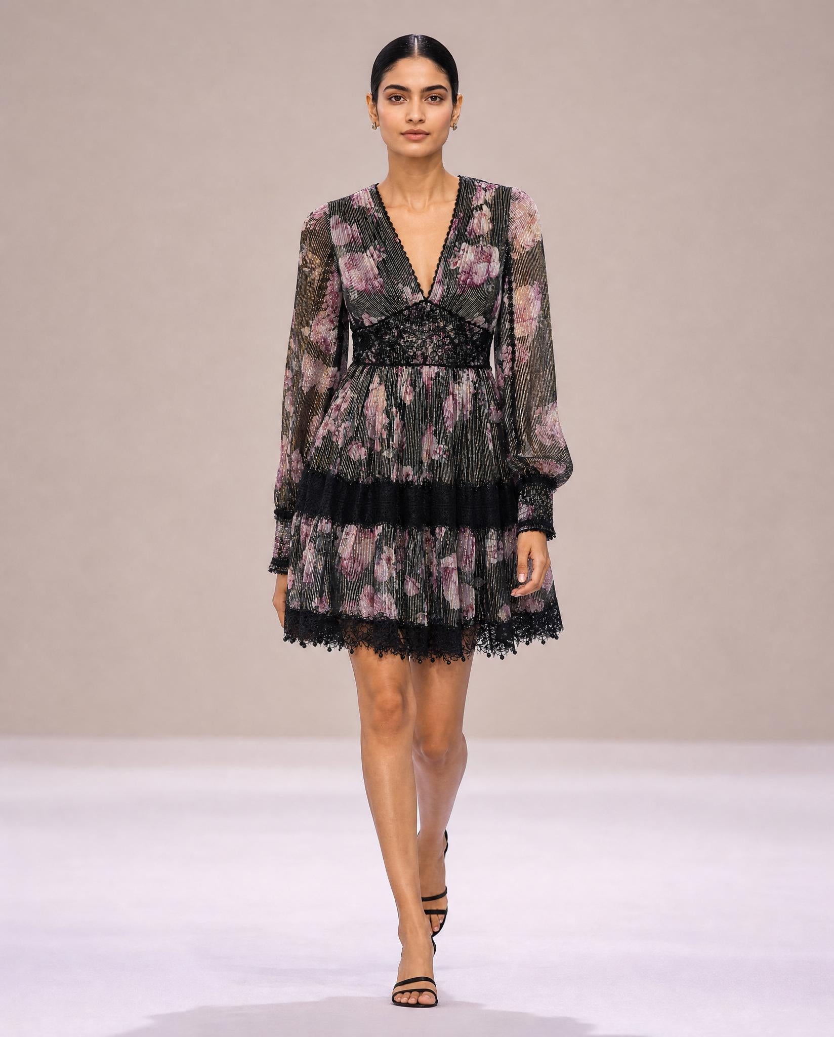 The Midnight Rose Dress