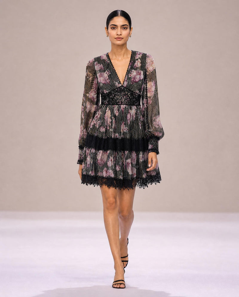The Midnight Rose Dress
