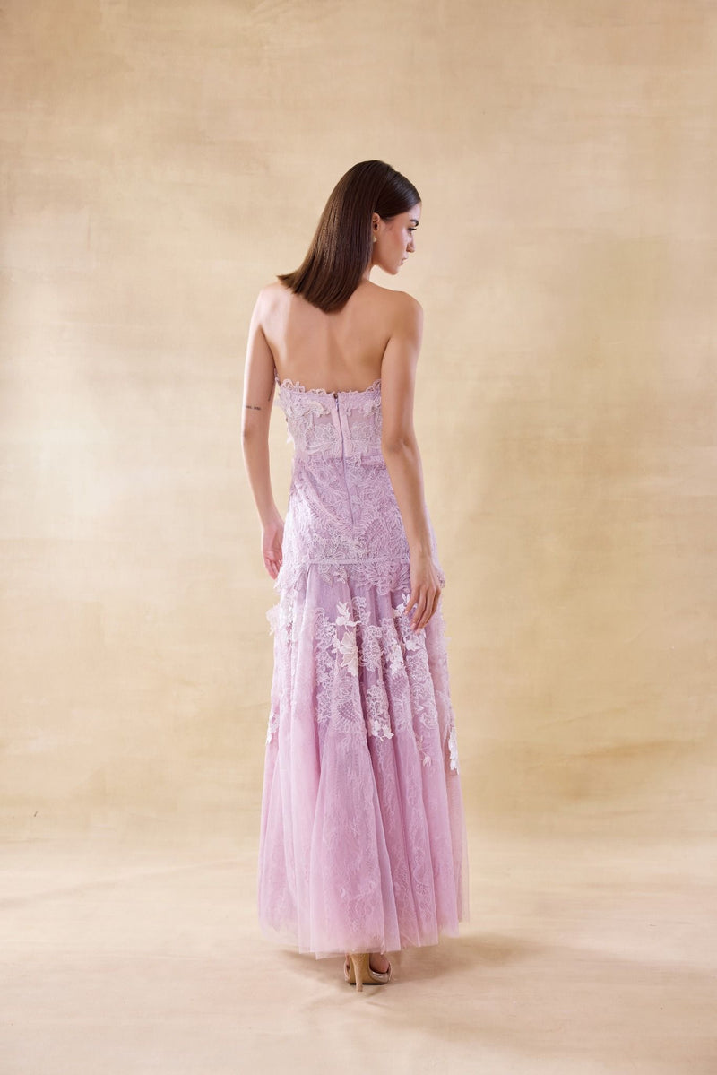 Lilac Tube Dress