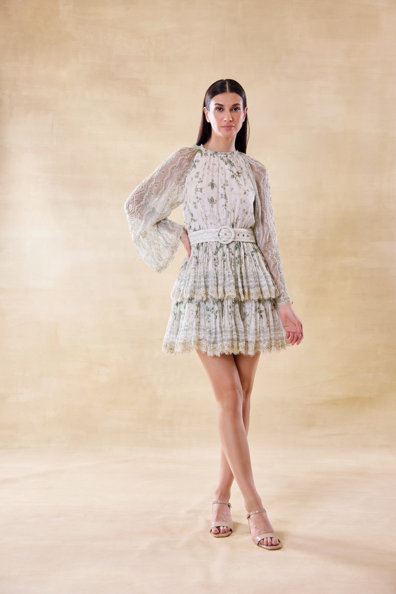 Meadow Whisper Short Dress