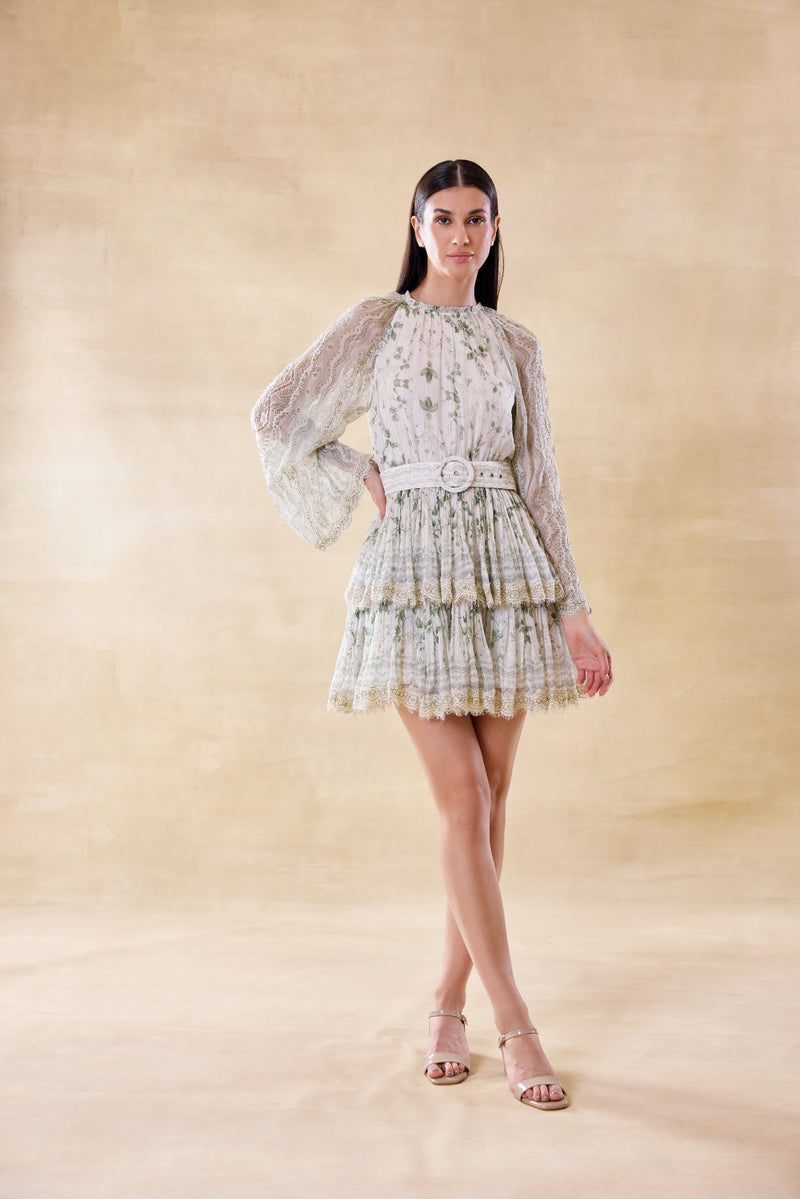 Meadow Whisper Short Dress