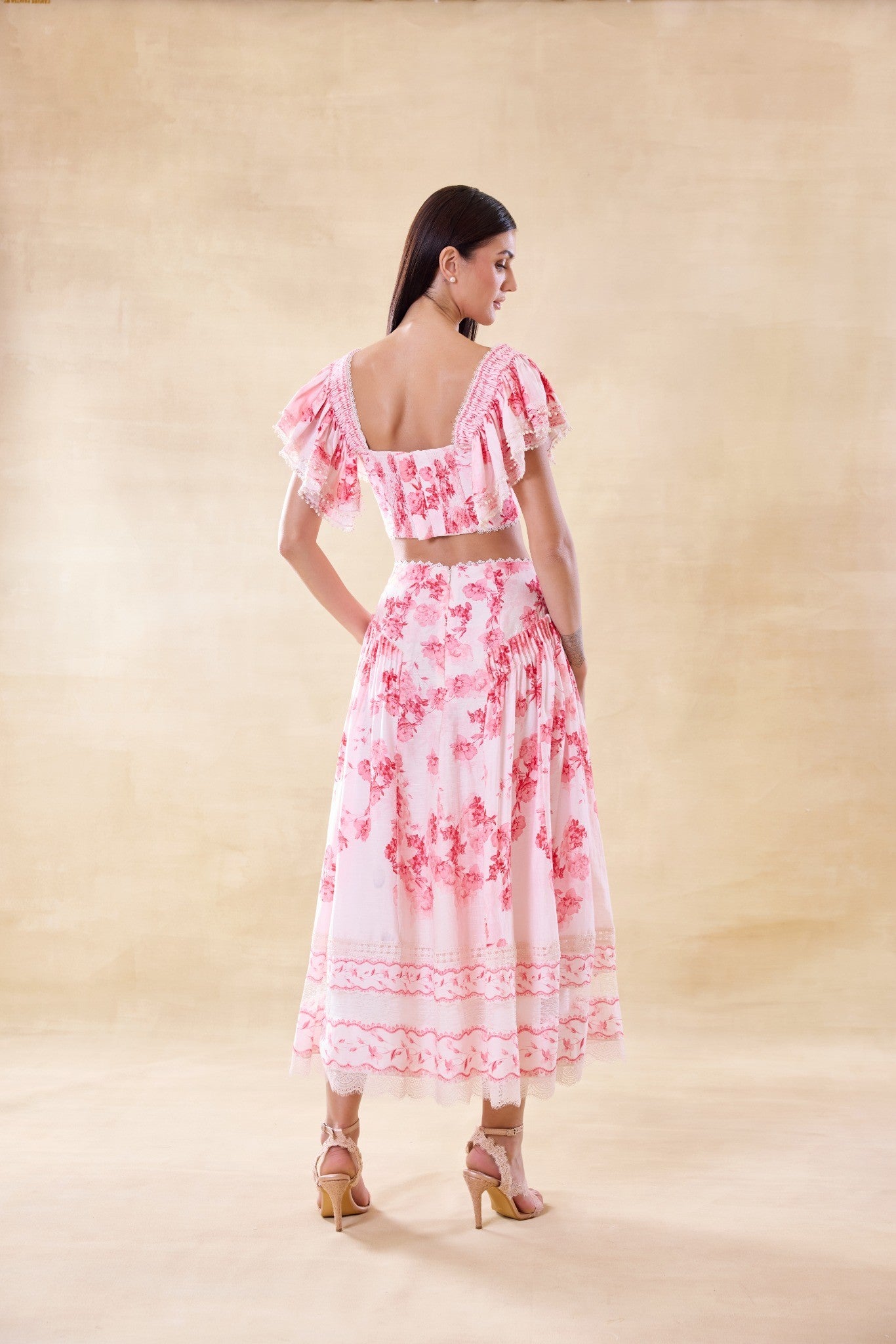 Rosewater Melody Skirt Set
