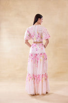 Multicolor Pastel Cutout Dress