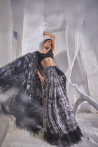Lace Noir Saree