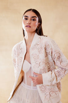 Rose Amour Biege Jacket