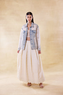 Lacework Denim Jacket