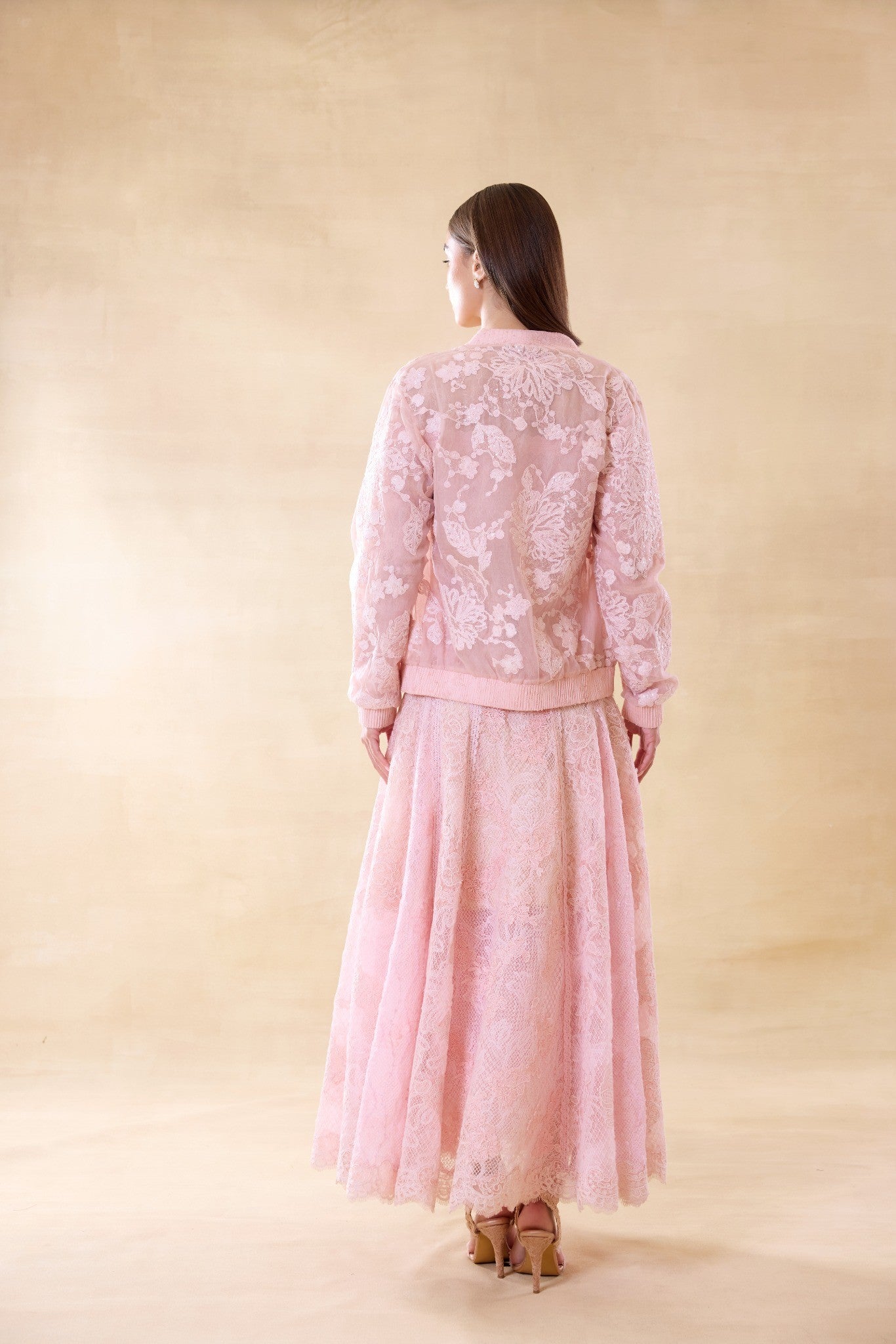 Blush Veil Bomber