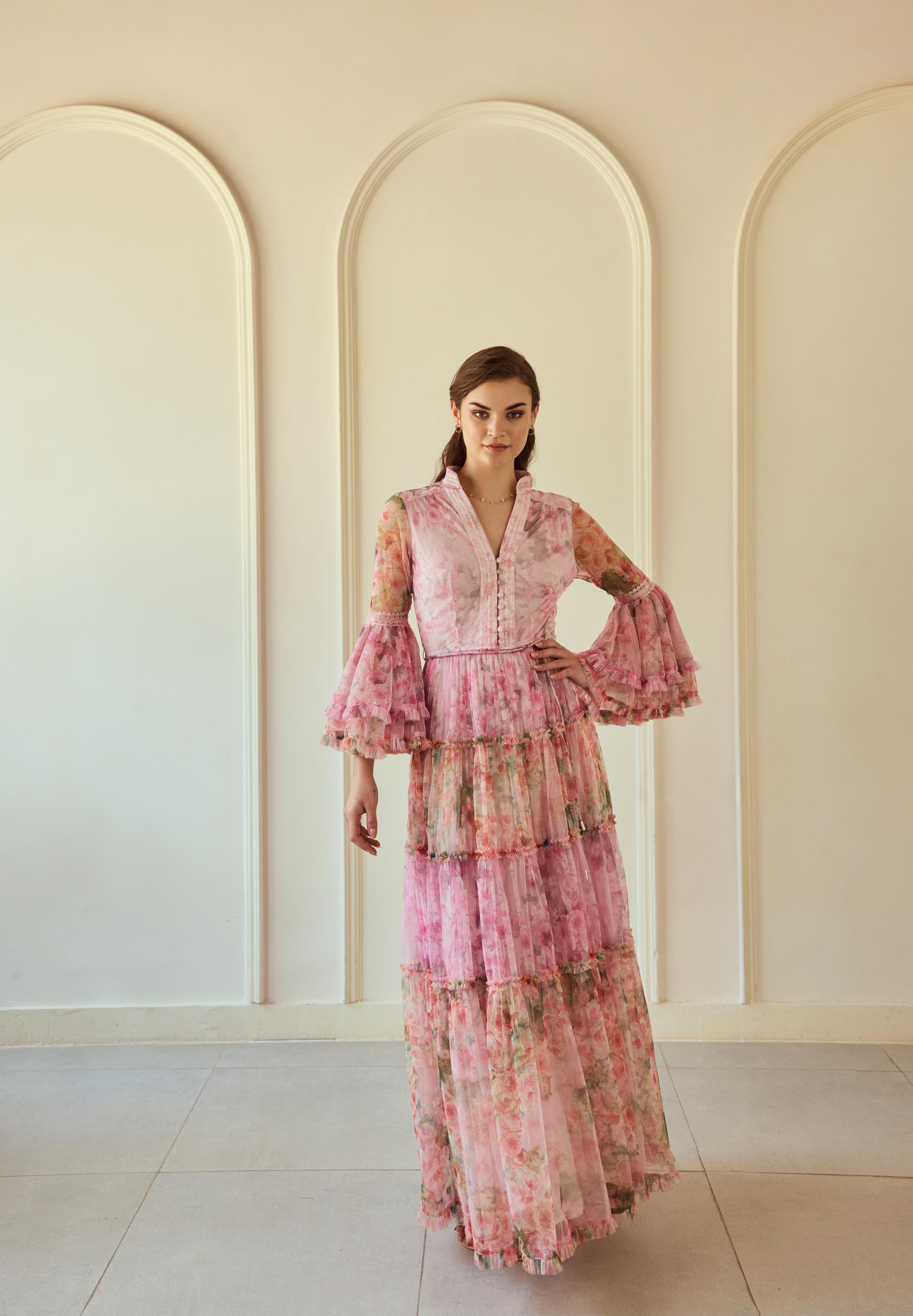 The Fleur de Rosé Dress