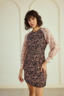 The Noire Fleur Dress