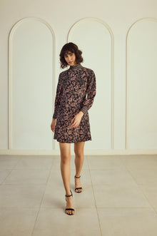 The Noire Jardin Dress