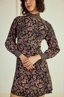 The Noire Jardin Dress